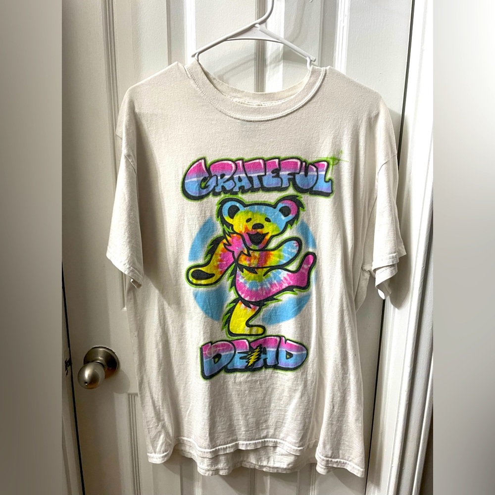 grateful dead dancing bear air brush t-shirt